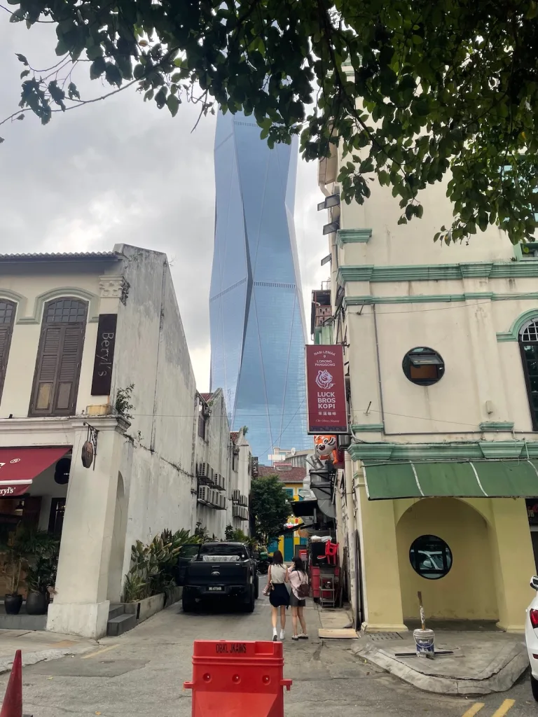 Merdeka 118 Tower from China Town