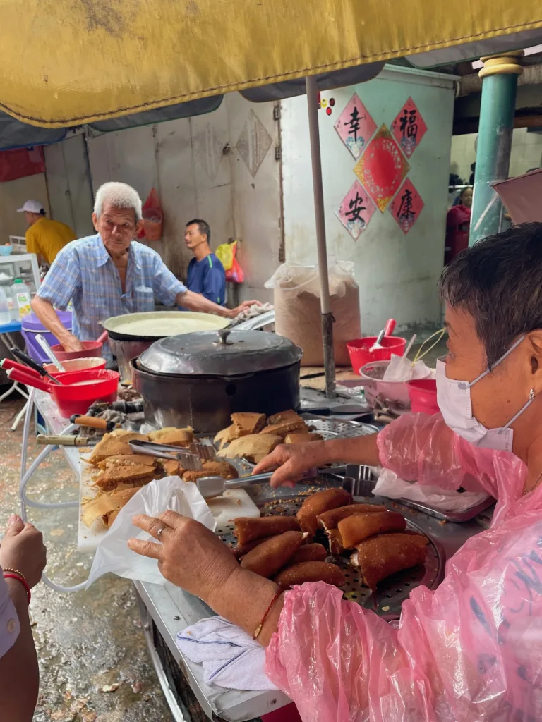 Local Pancake - Apam Balek China town